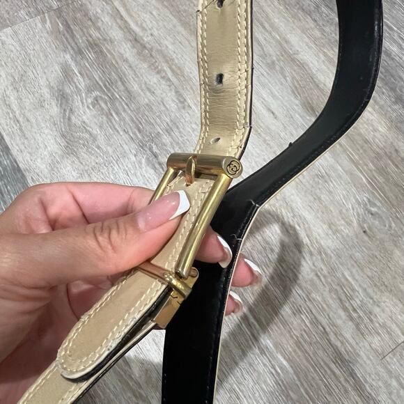Gucci Leather Reversible Belt Vintage main image 6